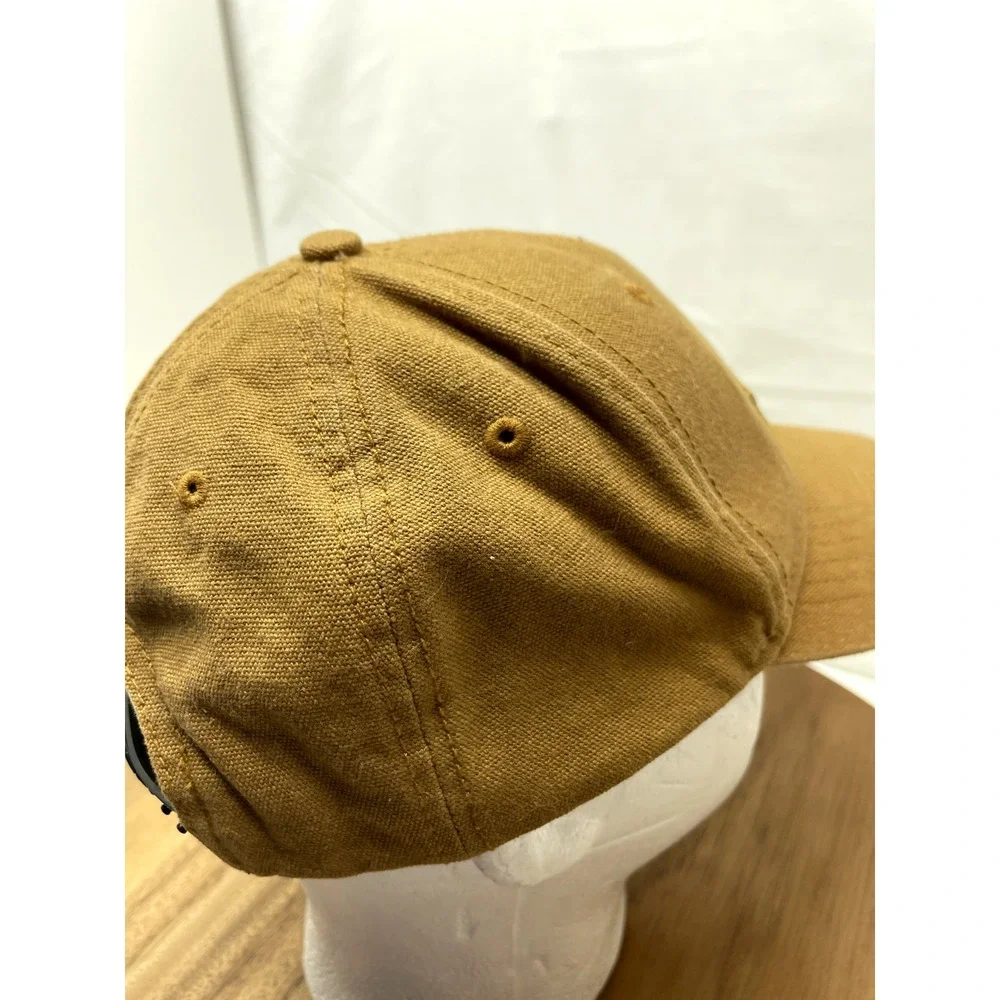 Mack Truck Bulldog Hat Cap  Logo Khaki Gold Brown Vintage Mens‎ Snapback Cap Hat